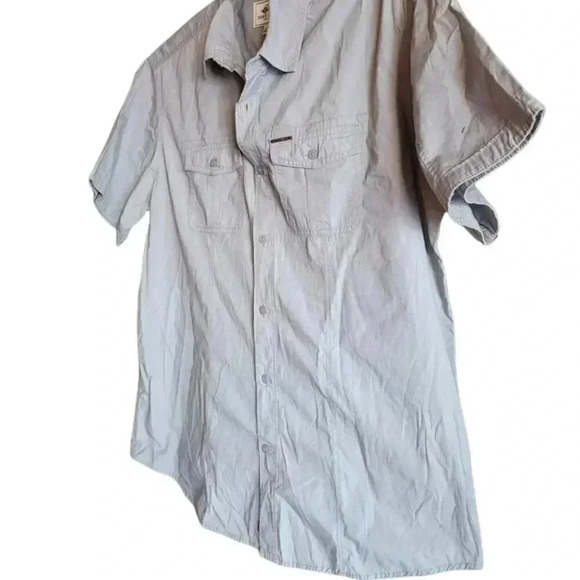ECKO UNLIMITED Mens Short Sleeve  Collared Cotton Shirt L - Picture 1 of 6